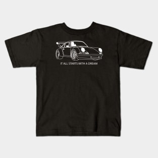 Porsche Dream Car Kids T-Shirt